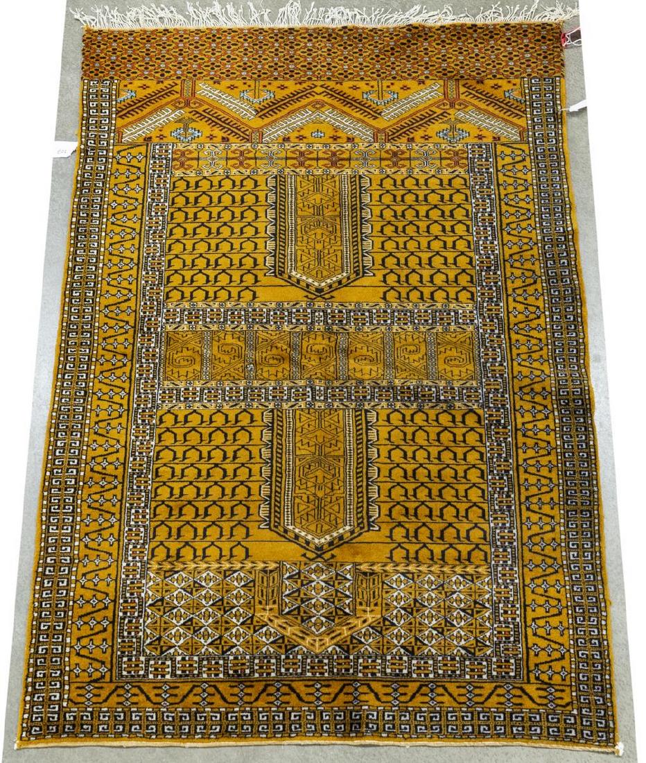 HAND-TIED PAKISTANI BOKHARA HATCHLI RUG, 5'7"X3'11 (1 of 4)