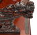 JAPANESE DRAGON & OWL CARVED HARDWOOD SOFA - 6