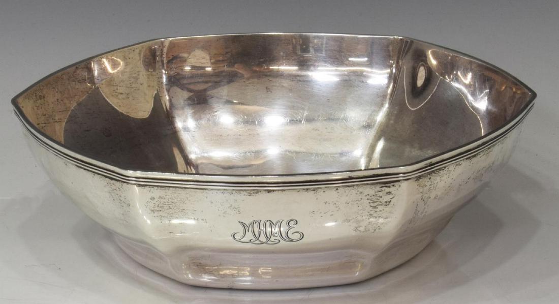 TIFFANY & CO. STERLING SILVER HEXAGONAL BOWL (1 of 4)