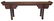 LONG CHINESE ELMWOOD ALTAR TABLE, 98"L - 2