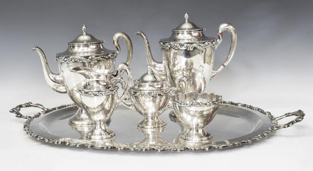 (6) FABIAN MEXICO STERLING TEA & COFFEE SERVICE (1 of 5)