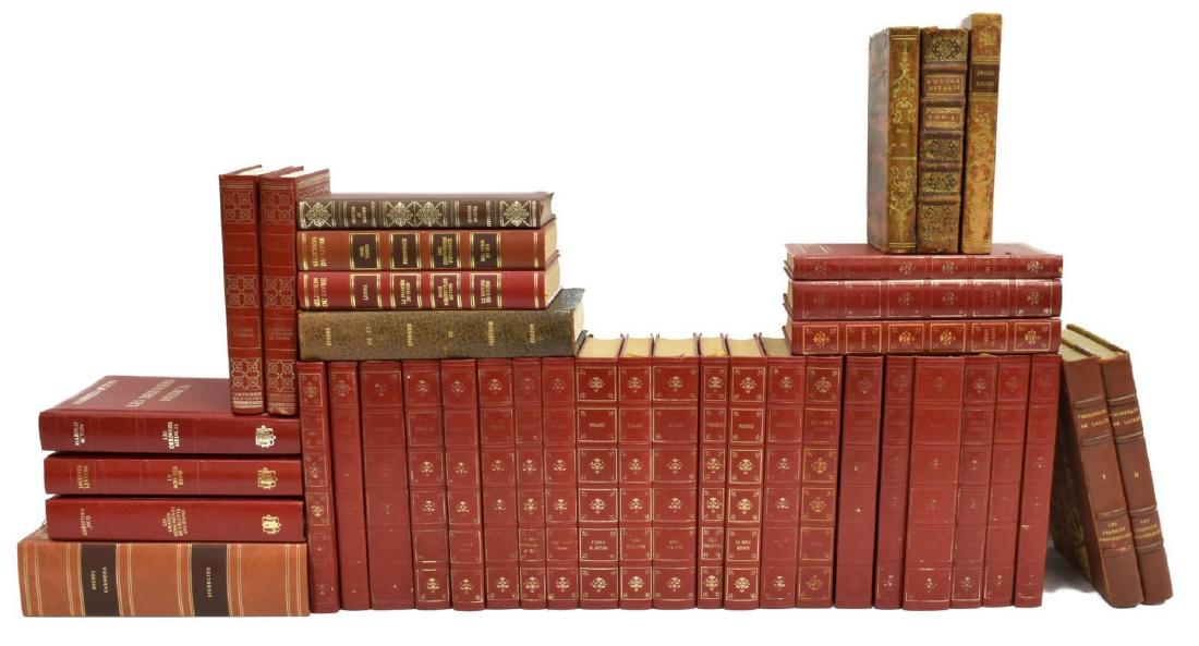 (39) CONTINENTAL LIBRARY SHELF BOOKS (1 of 3)