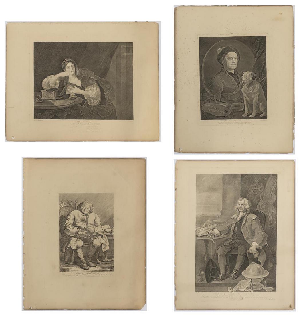 (4) PRINTS AFTER WILLIAM HOGARTH (1 of 5)