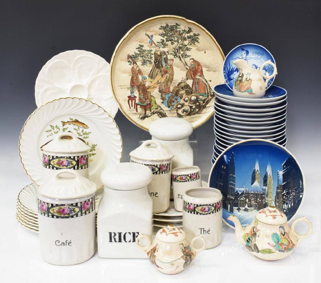 (51) TABLEWARE, ROYAL COPENHAGEN, B&G, CROWN DEVON (1 of 4)