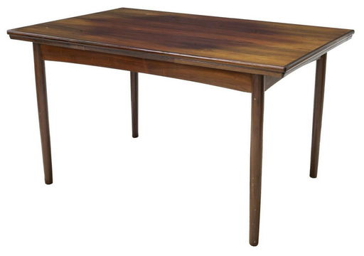 Danish Mid Century Modern Extension Dining Table