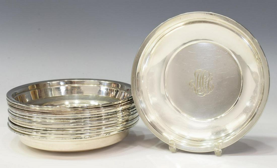 (12) WHITING MFG. CO. STERLING SILVER BOWLS (1 of 3)