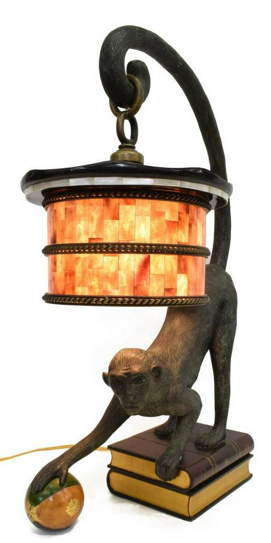 monkey table lamp