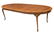 HENREDON OVAL TOP EXTENSION DINING TABLE
