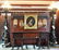 2) MONUMENTAL FRENCH BRONZE TORCHIERE LAMPS, 108"H