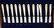 (106) CHRISTOFLE 'PERLES' SILVERPLATE FLATWARE SET - 5