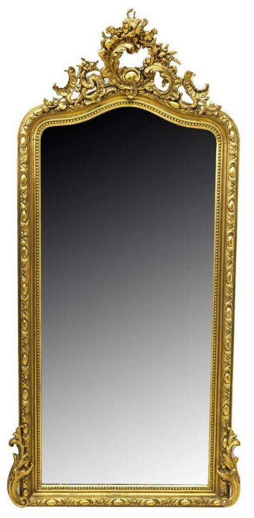 French Rococo Style Giltwood Wall Mirror Aug 25 2019 Austin French Rococo Style Giltwood Wall