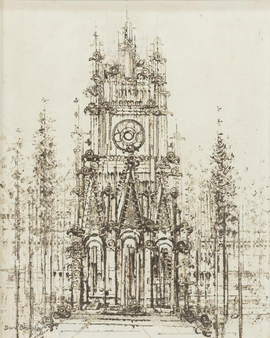 DAVID BROWNLOW (1915-2008), CATHEDRAL (1 of 4)