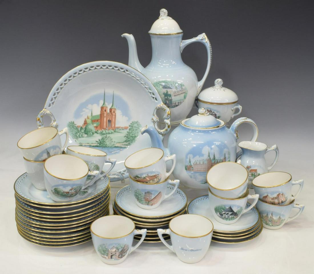 (41) BING & GRONDAHL PORCELAIN DESSERT SERVICE (1 of 7)