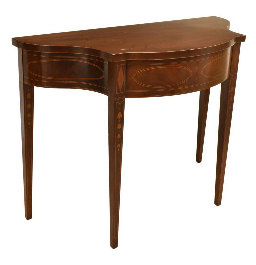 BAKER HISTORIC CHARLESTON MAHOGANY CONSOLE TABLE (1 of 4)