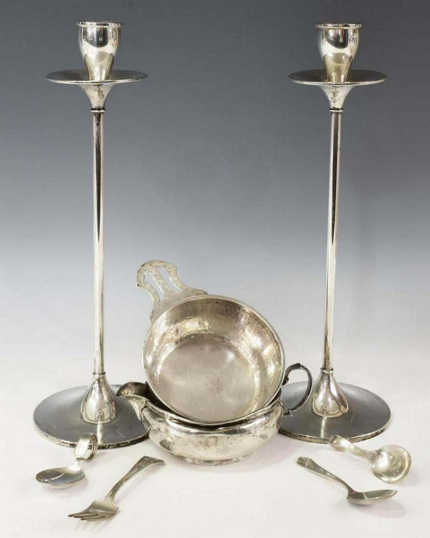 (8) COLLECTION OF STERLING SILVER TABLEWARE (1 of 8)
