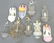 (9) RELIGIOUS GLASS & PORCELAIN HOLY WATER FONTS