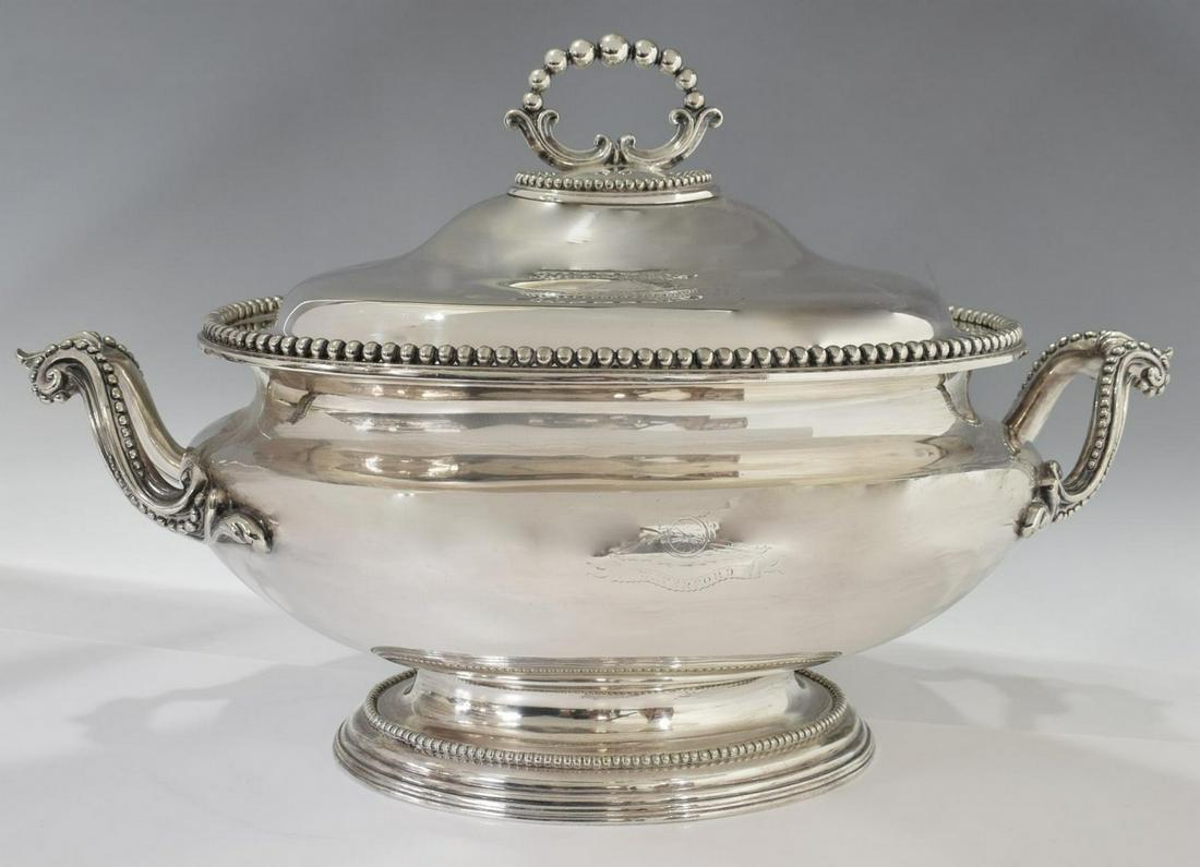 ELKINGTON, MASON & CO SILVER PLATE SOUP TUREEN (1 of 5)