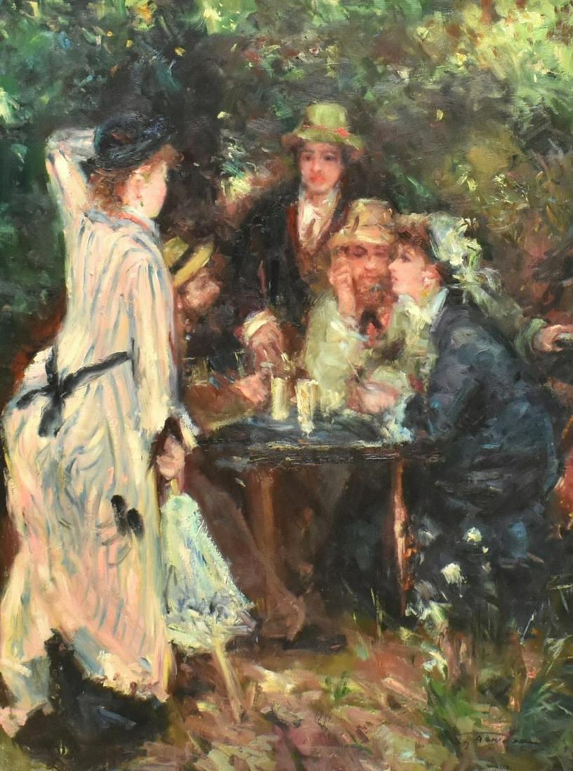 AFTER RENOIR, 'IN THE GARDEN, UNDER THE ARBOR' (1 of 5)