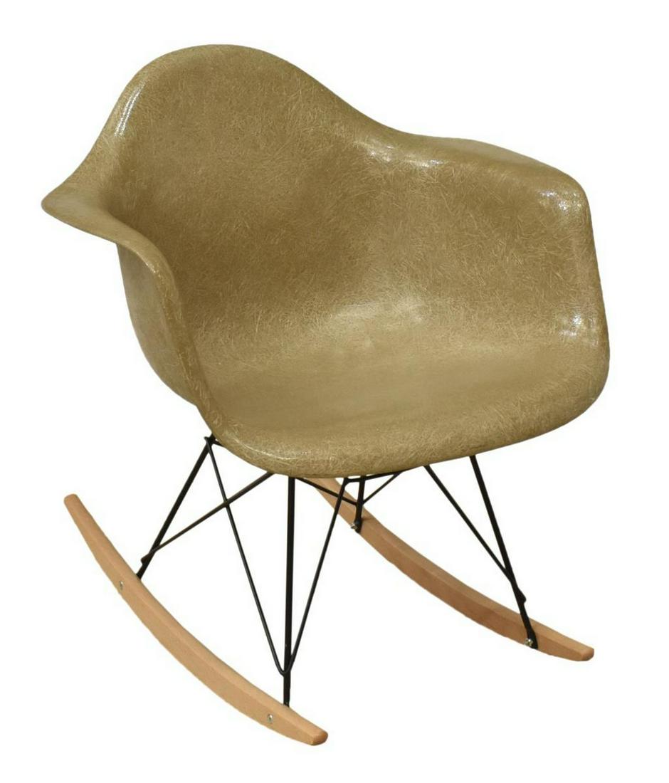 MID-CENTURY MODERN EAMES HERMAN MILLER ROCKER (1 of 3)