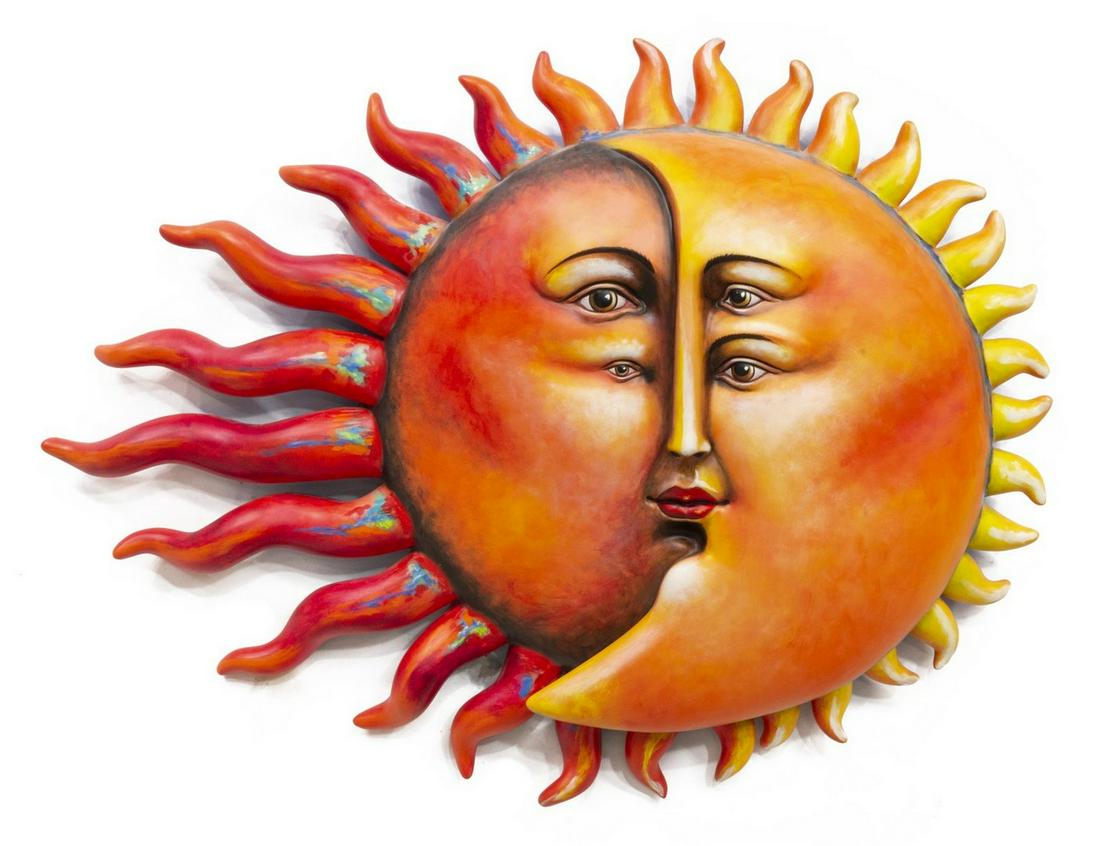 SCARCE SERGIO BUSTAMANTE "SOL ECLIPSE" 36"x 48"