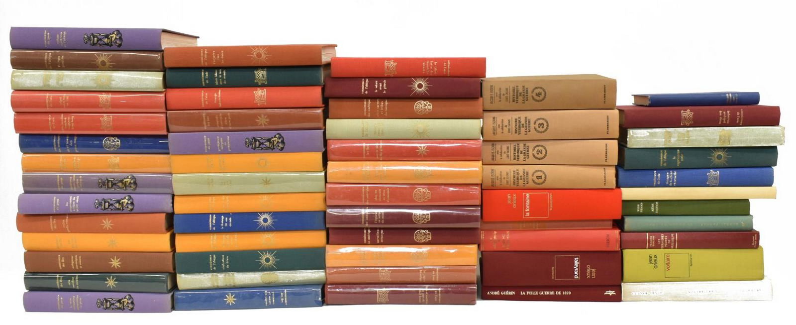 (59) ENGLISH & FRENCH LANGUAGE LIBRARY SHELF BOOKS (1 of 3)