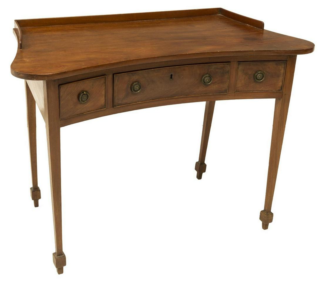 ENGLISH HEPPLEWHITE STYLE MAHOGANY DRESSING TABLE (1 of 4)