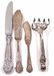 625: 170 PC TOWLE STERLING SILVER GEORGIAN FLATWARE SET - 4