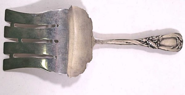 AMERICAN STERLING DURGIN NEW ART ASPARAGUS SERVER - 4