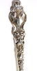 793: ART NOUVEAU UNGER STERLING SALAD SET DOUVAINE - 2