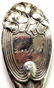 825: ART NOUVEAU UNGER BROS LA FANTASIE STERLING SPOONS - 6