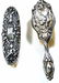 846: GROUP ART NOUVEAU STERLING SILVER DRESSER ARTICLES - 3