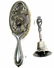 846: GROUP ART NOUVEAU STERLING SILVER DRESSER ARTICLES - 4