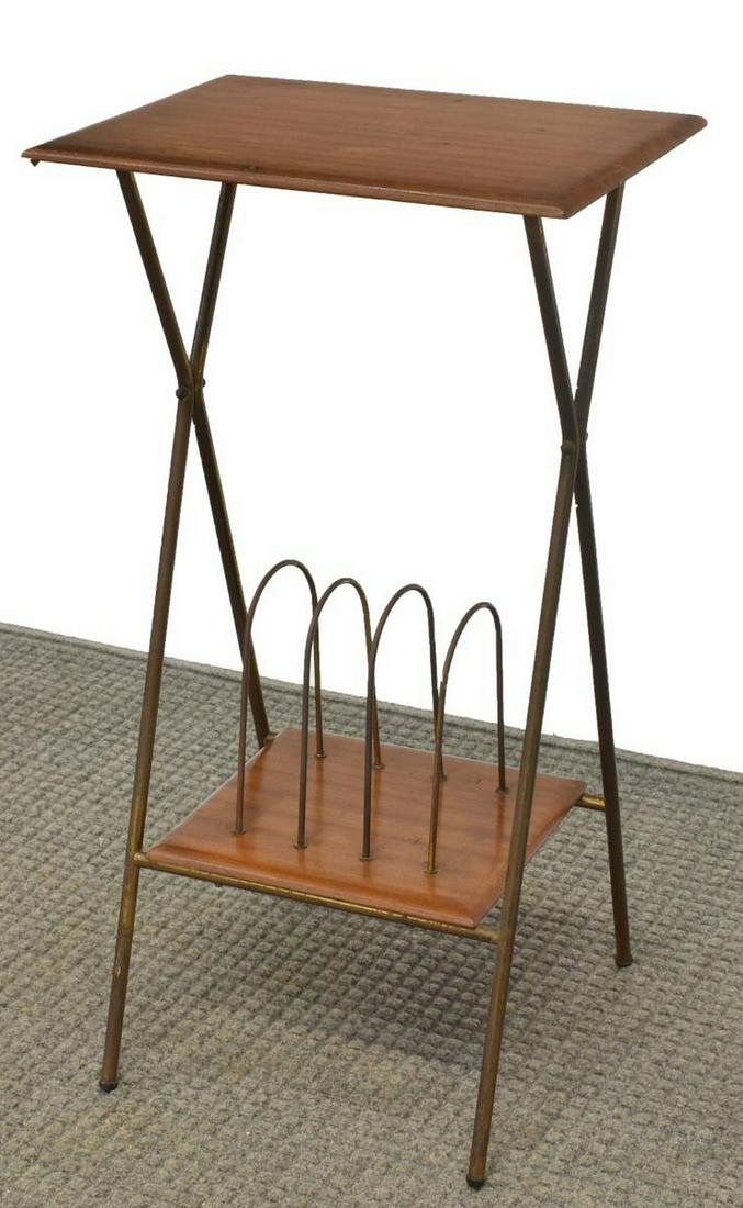 ITALIAN MID-CENTURY MODERN MAHOGANY SIDE TABLE (1 of 4)