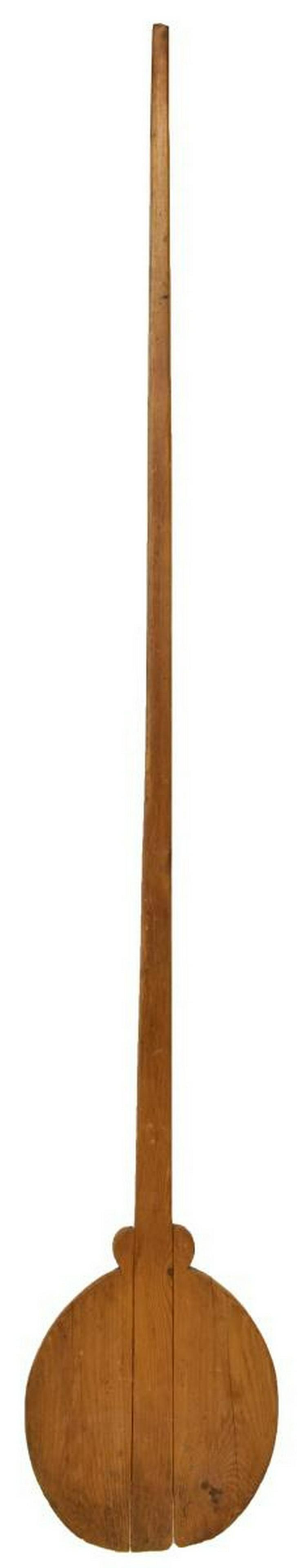 FRENCH WOODEN BREAD BOARD PADDLE, 90.5"L (1 of 2)