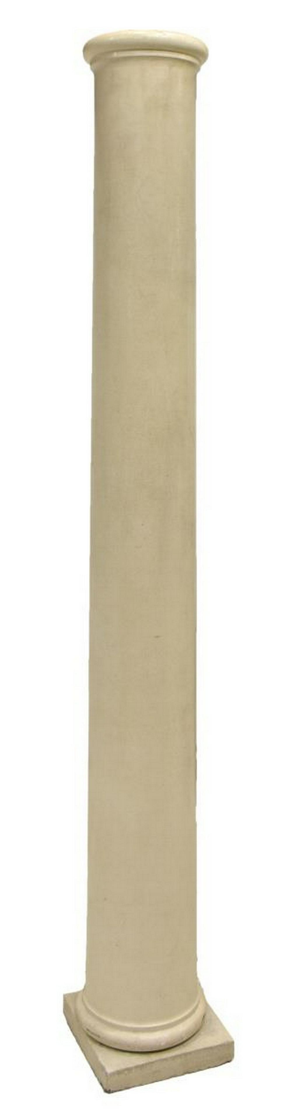 FRENCH ARCHITECTURAL MARBLE COLUMN, 68"H (1 of 2)