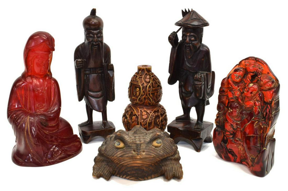 (6) CHINESE & JAPANESE DECORATIVE OBJECTS (1 of 7)