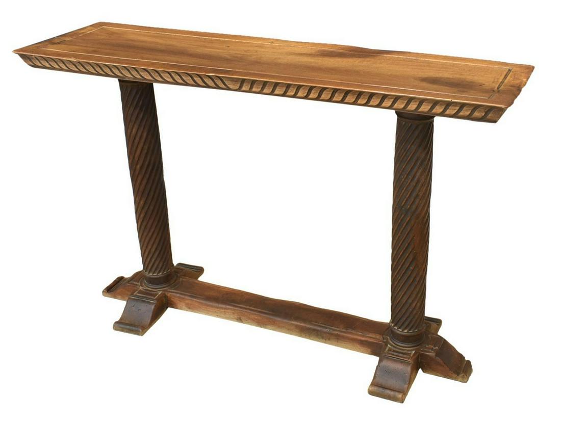 SPANISH BAROQUE STYLE CONSOLE TABLE (1 of 4)