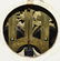 AMERICAN ANSONIA CLOCK CO. 'WING' SHELF CLOCK - 7