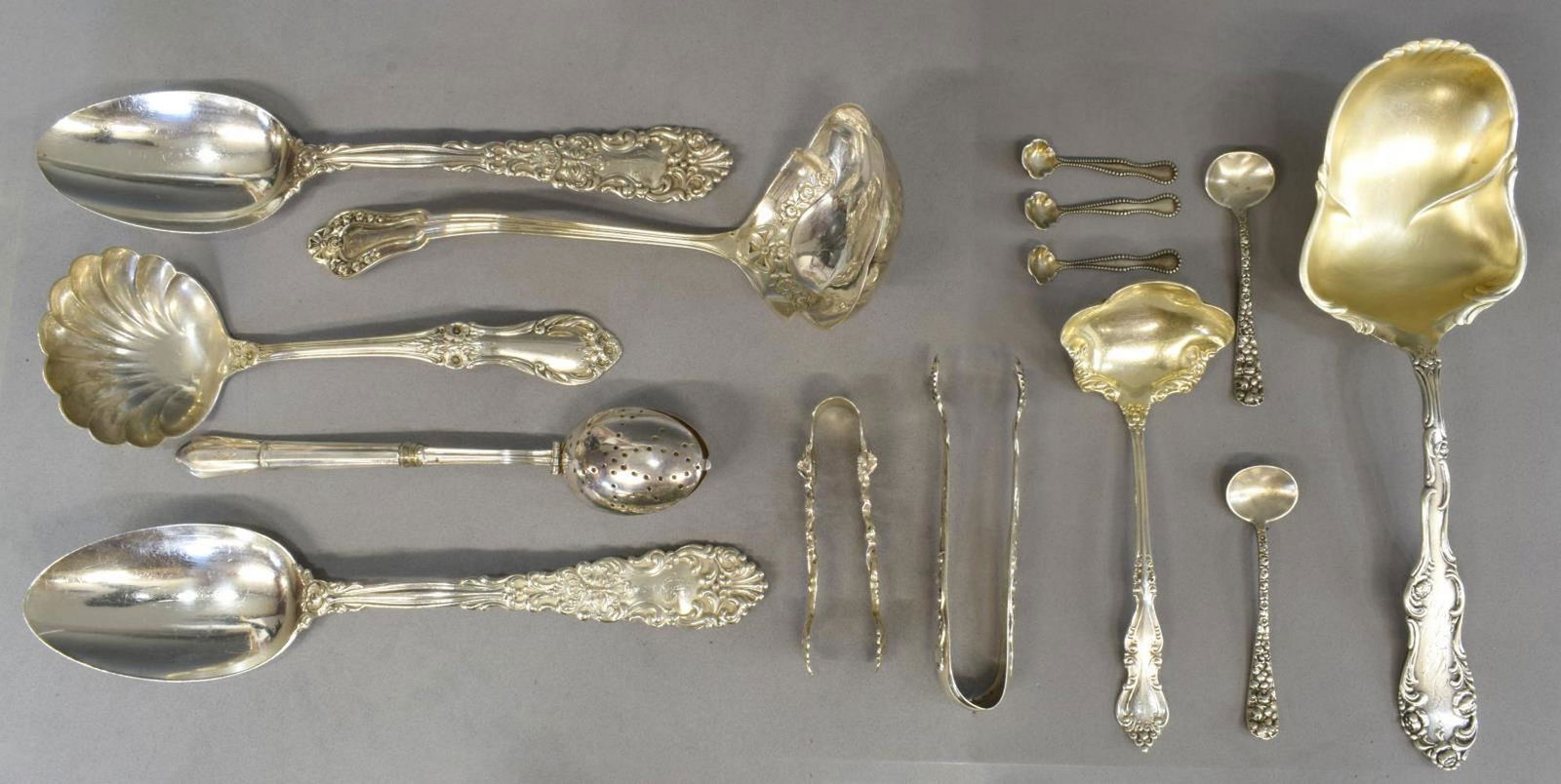 (14) STERLING SILVER FLATWARE, DOMINICK & HAFF (1 of 3)