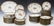 (96) FRENCH LIMOGES PORCELAIN DINNER SERVICE