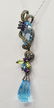 ESTATE TOPAZ, PERIDOT & AMETHYST PENDANT NECKLACE