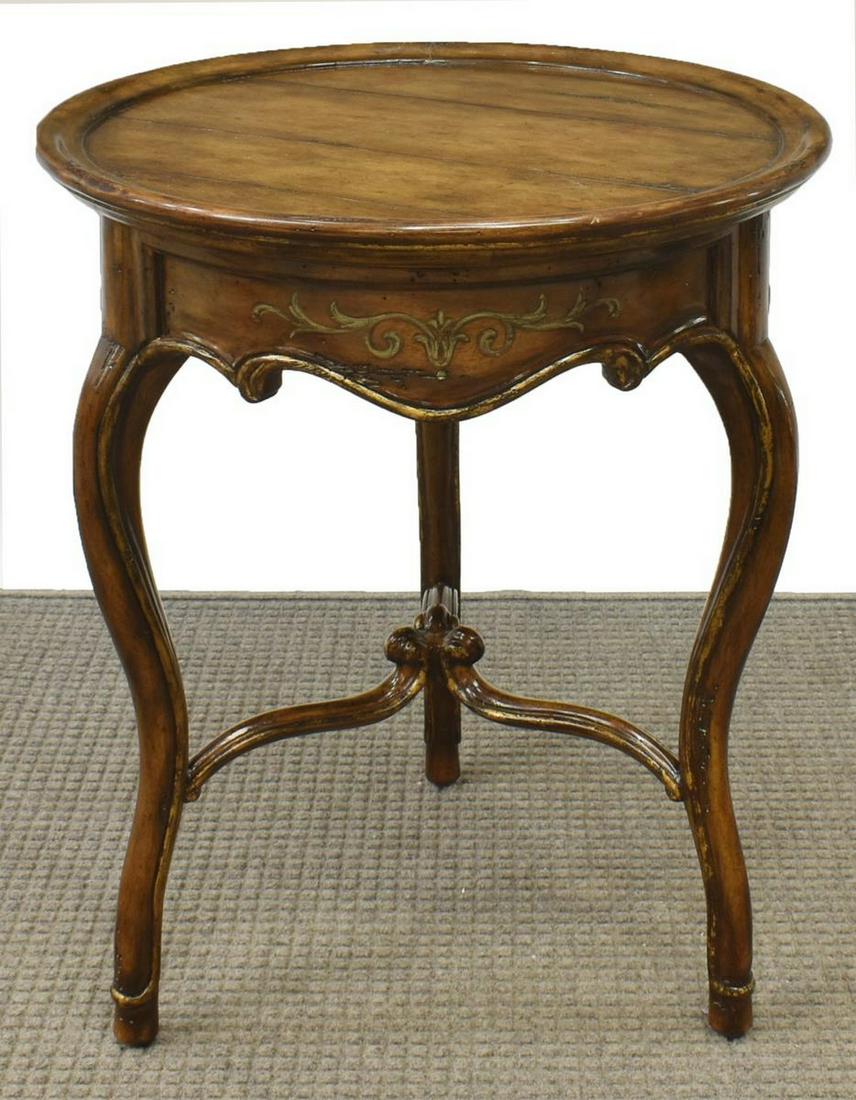 MARGE CARSON 'LES MARCHES' PARCEL GILT SIDE TABLE (1 of 3)
