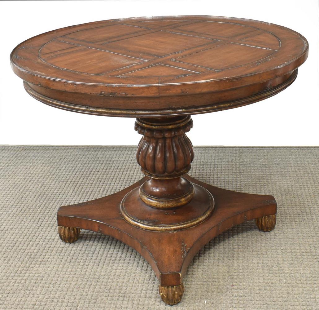 MARGE CARSON 'ANTIGUA' PARCEL GILT CENTER TABLE (1 of 2)