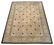HAND-TUFTED BEIGE STAR RUG, 10'10" X 7'11"