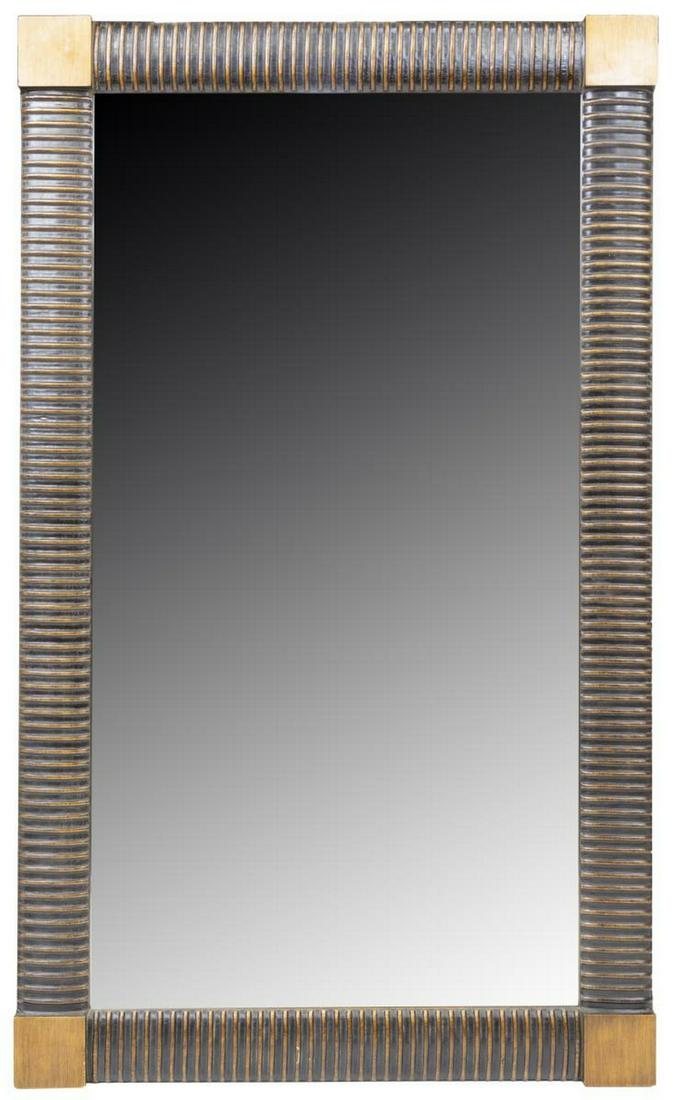 LARGE CONTEMPORARY WALL MIRROR, 82.5" X 48.5" (1 of 3)