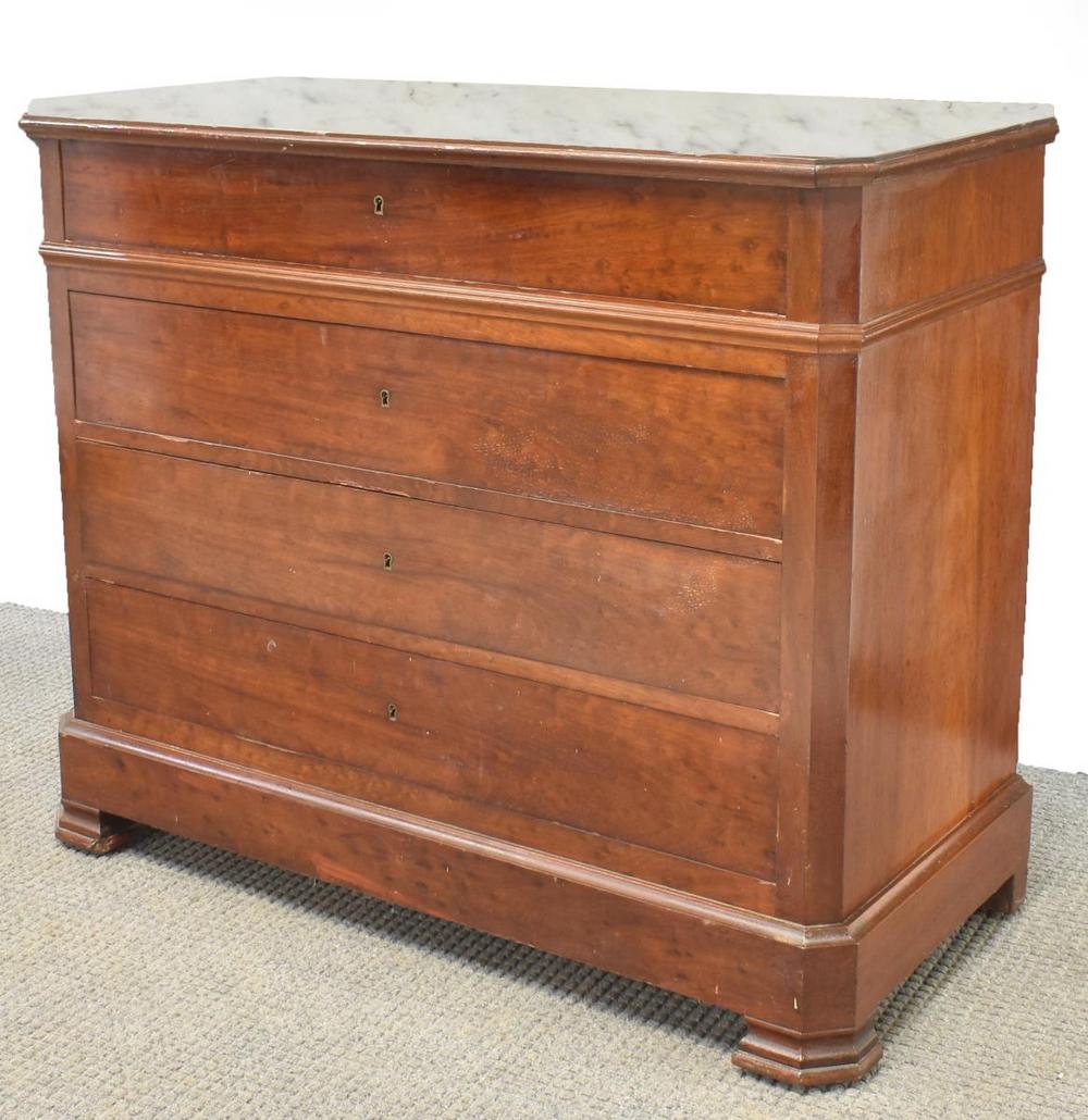FRENCH CHARLES X FOUR-DRAWER COMMODE (1 of 4)