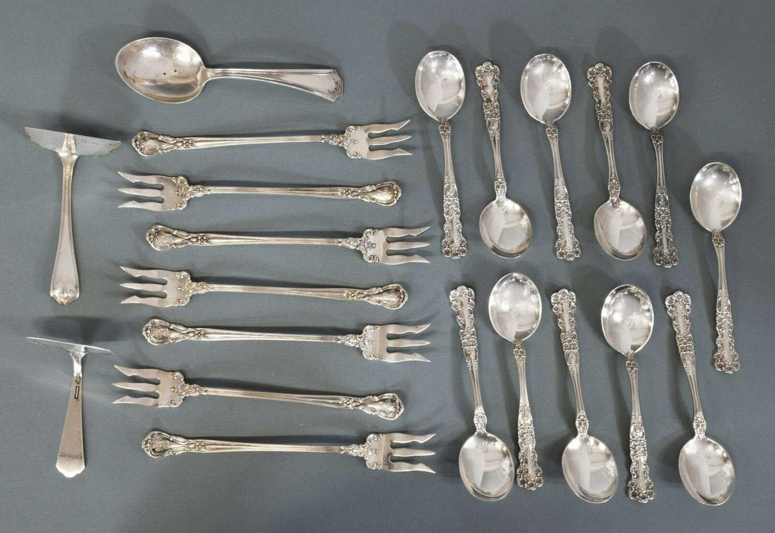 (21) STERLING FLATWARE, GORHAM, REED & BARTON (1 of 4)