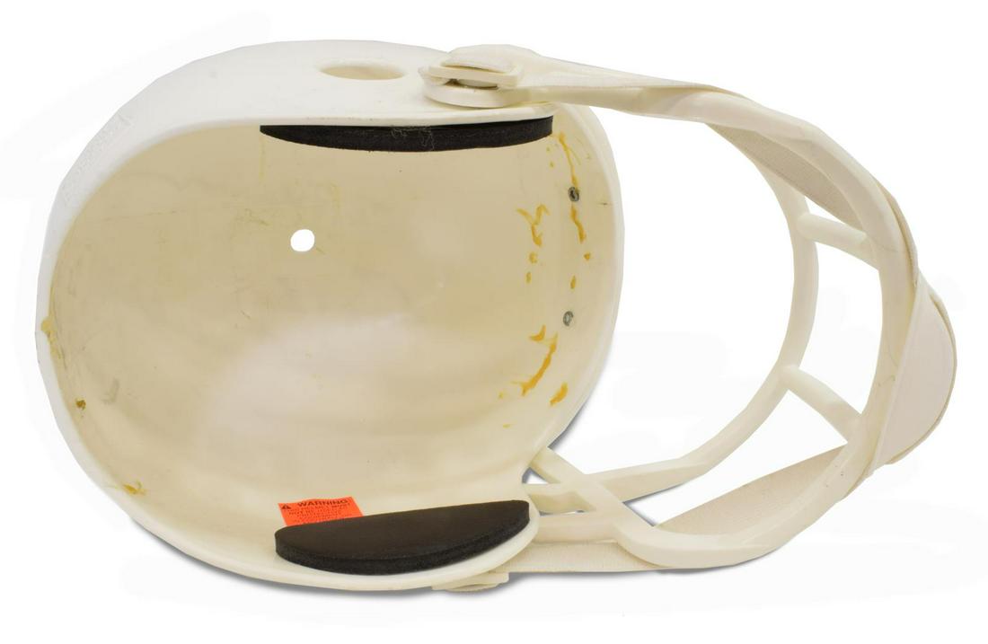 EARL CAMPBELL AUTOGRAPHED LONGHORN REPLICA HELMET: Earl Campbell autographed Texas Longhorn replica Franklin helmet, Campbell was the first U.T. winner, in 1977, of the Heisman Trophy, rubbed signature, .90lbs *Provenance: The Korman Collection, Monic