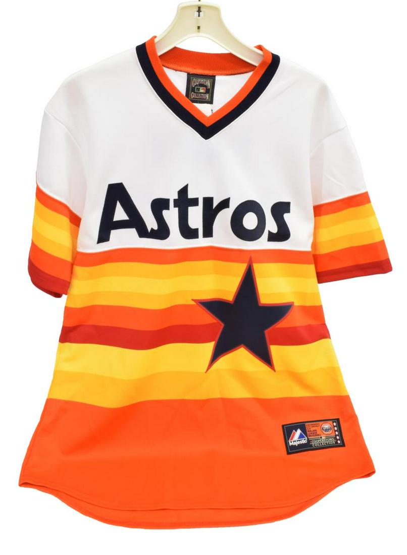 NOLAN RYAN AUTOGRAPHED HOUSTON ASTROS SHIRT (1 of 3)