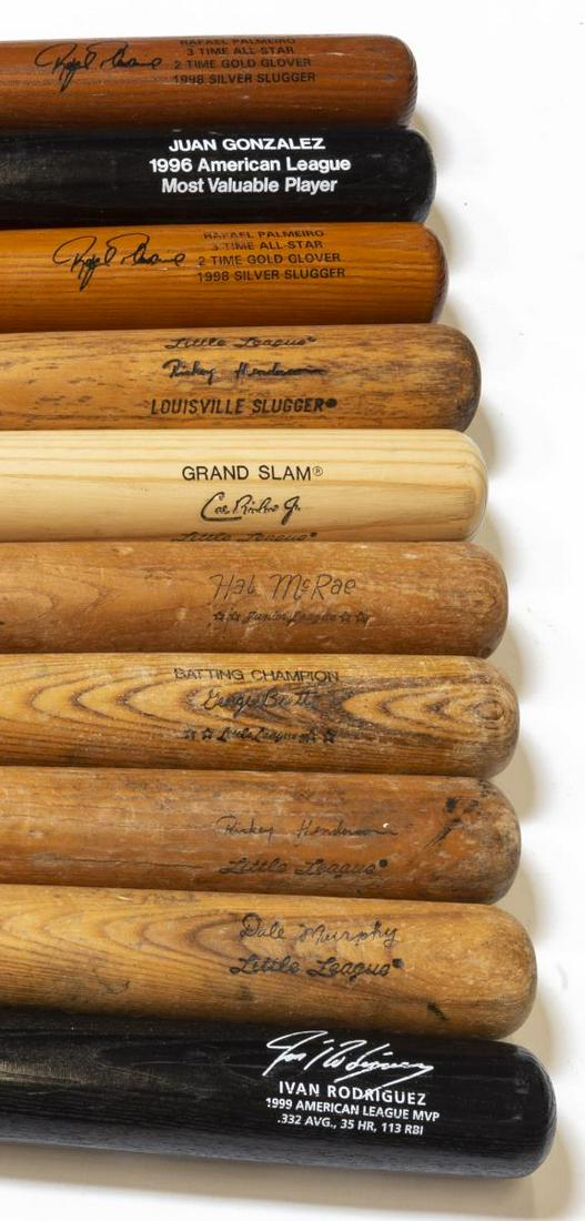 (10) VINTAGE LOUISVILLE SLUGGER LITTLE LEAGUE BATS (1 of 3)